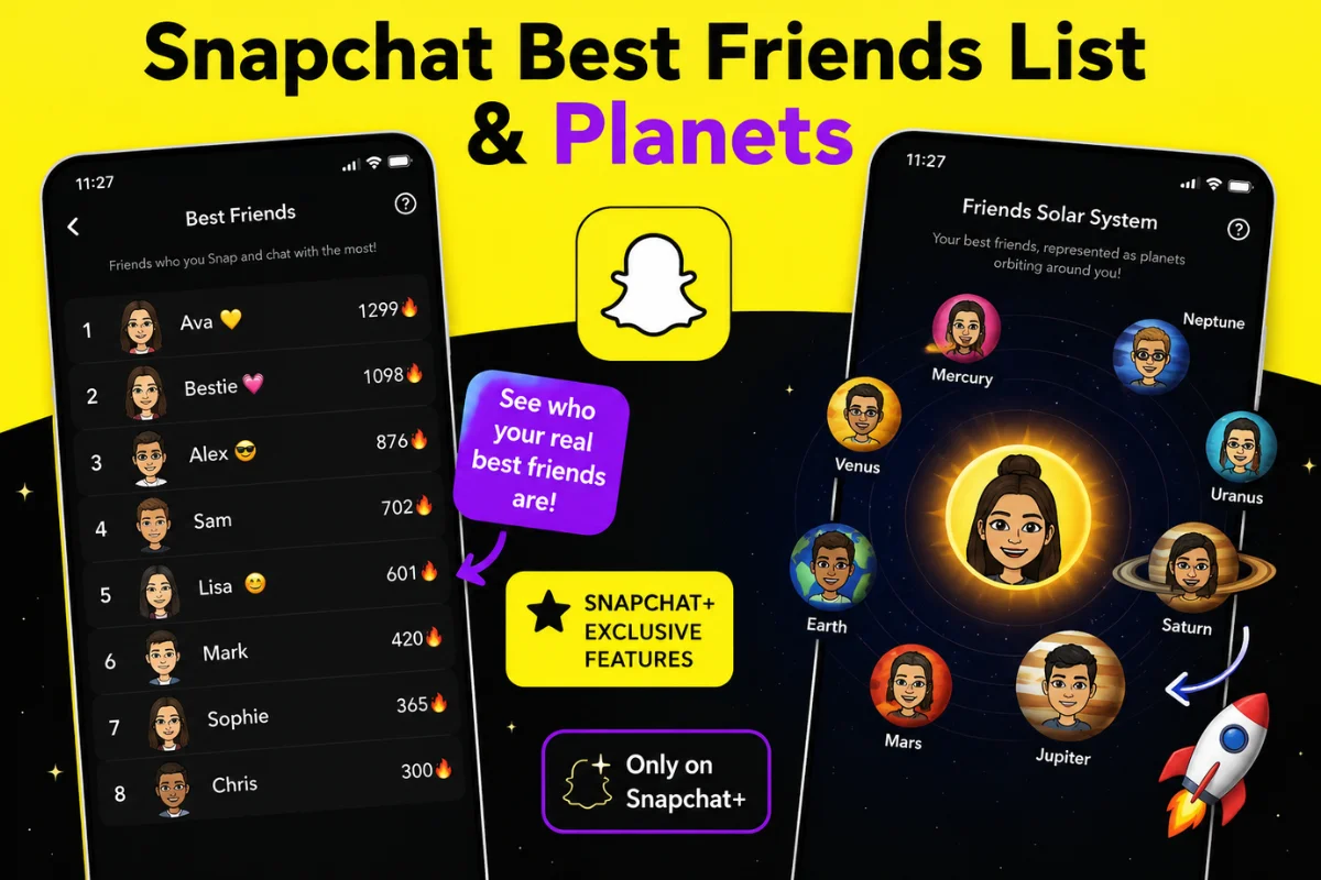 Snapchat Best Friends