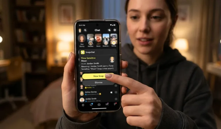 Time Sensitive Mean on Snapchat