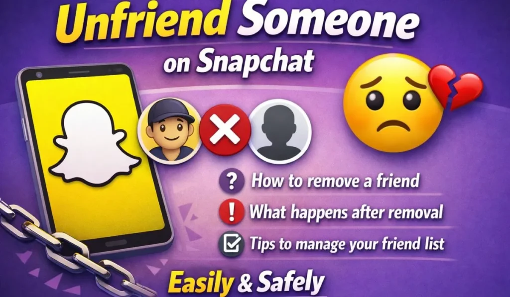 Unfriend Someone on Snapchat