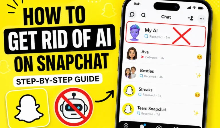 How to Get Rid of AI on Snapchat