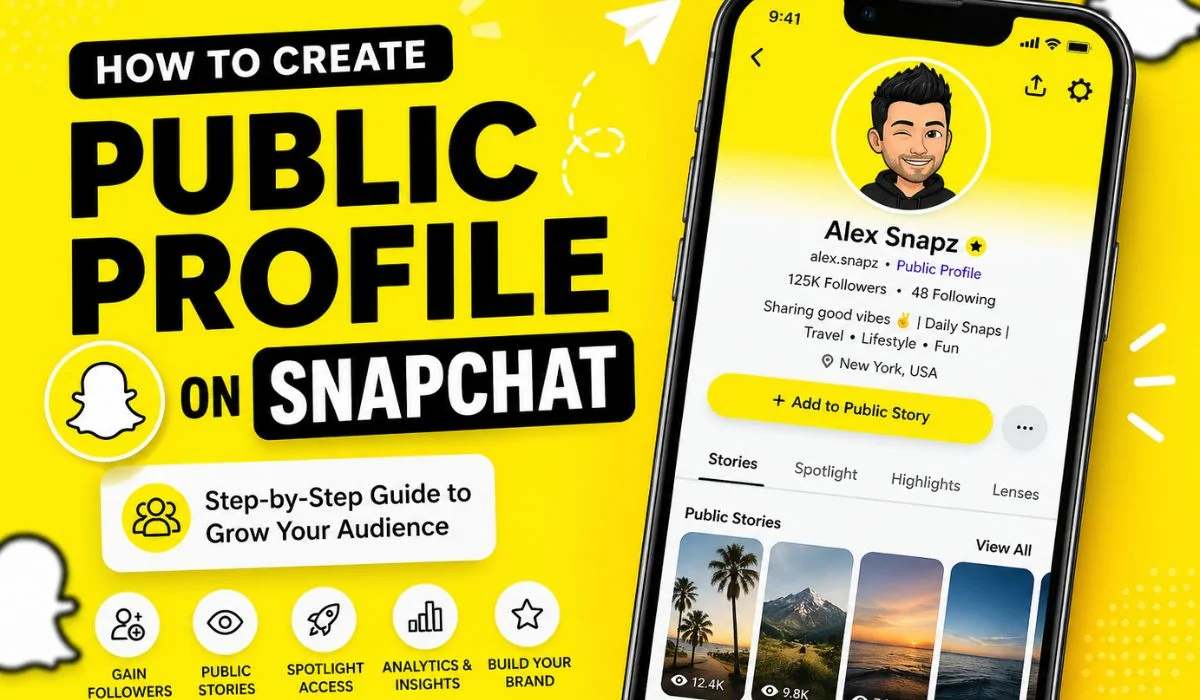 How to Make a Public Profile on Snapchat