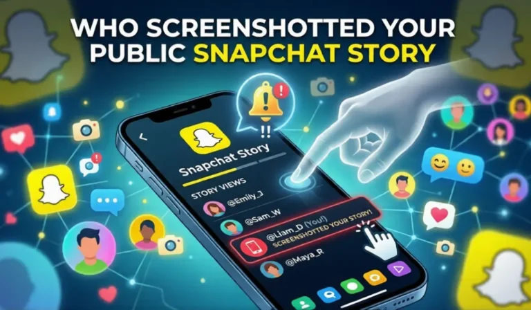 How to See Who Screenshotted Your Public Snapchat Story