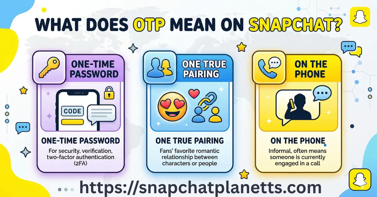 What Does OTP Mean on Snapchat