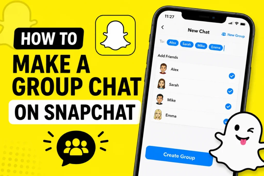 How to Make a Group Chat on Snapchat
