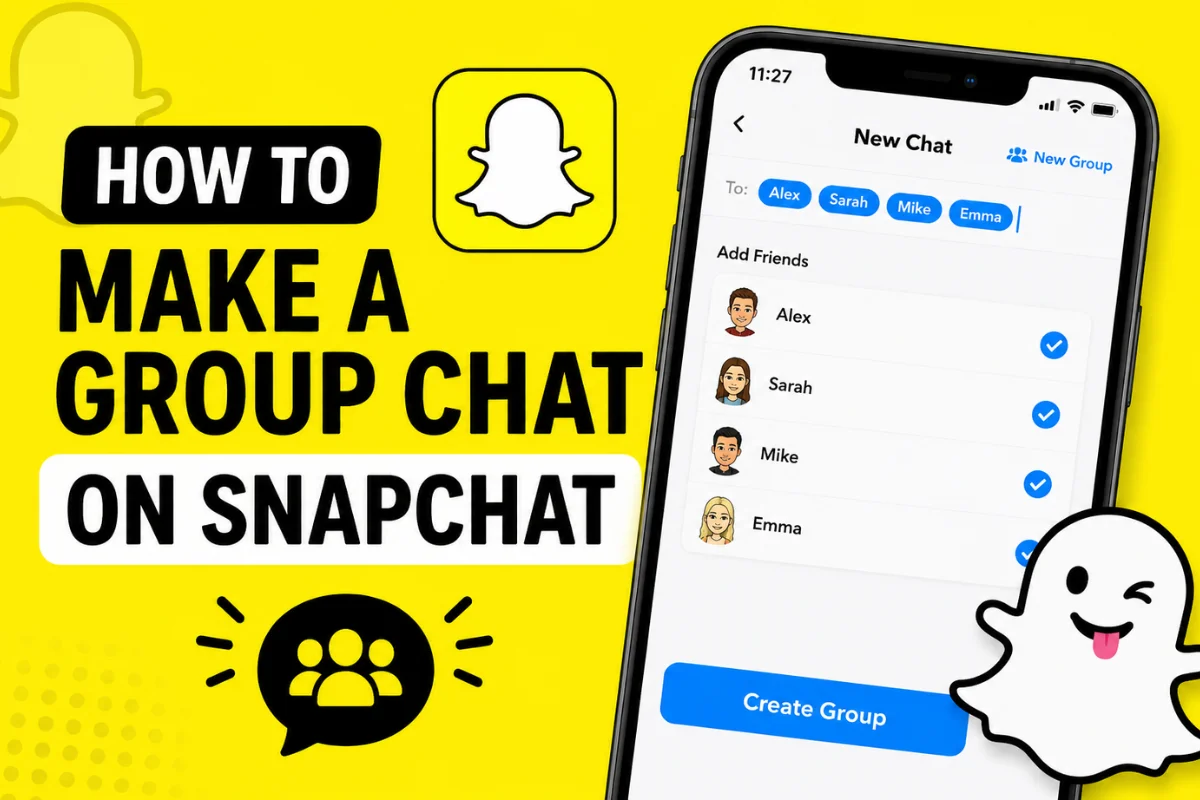 How to Make a Group Chat on Snapchat