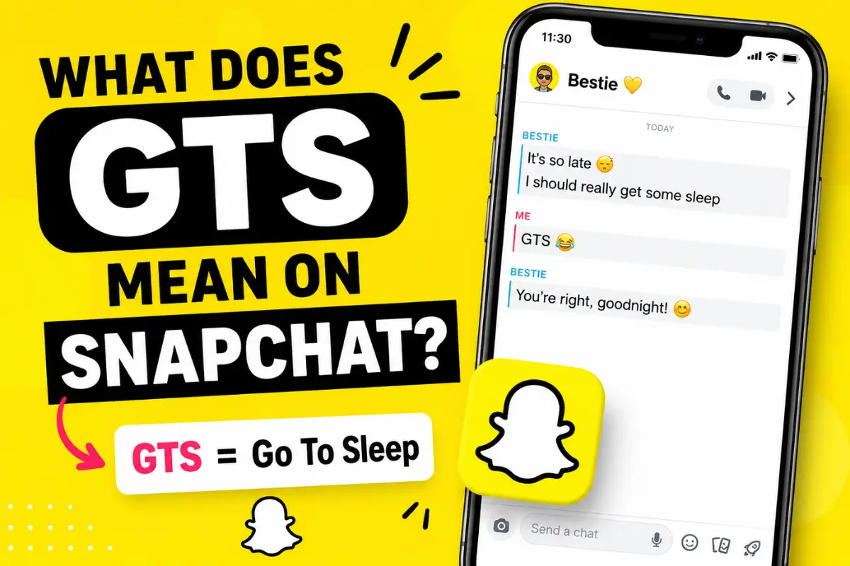 What Does GTS Mean on Snapchat