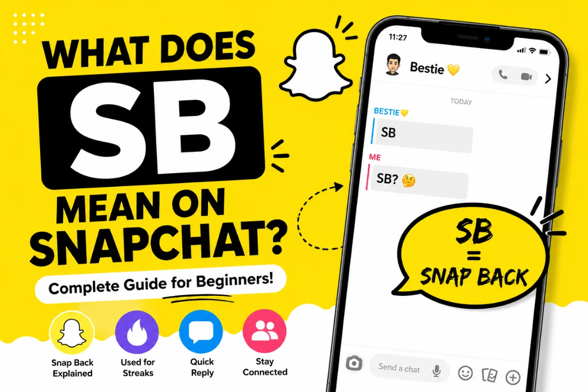 What Does SB Mean on Snapchat