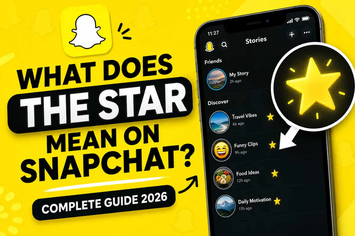 What Does the Star Mean on Snapchat