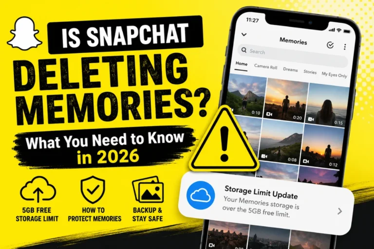 Is Snapchat Deleting Memories