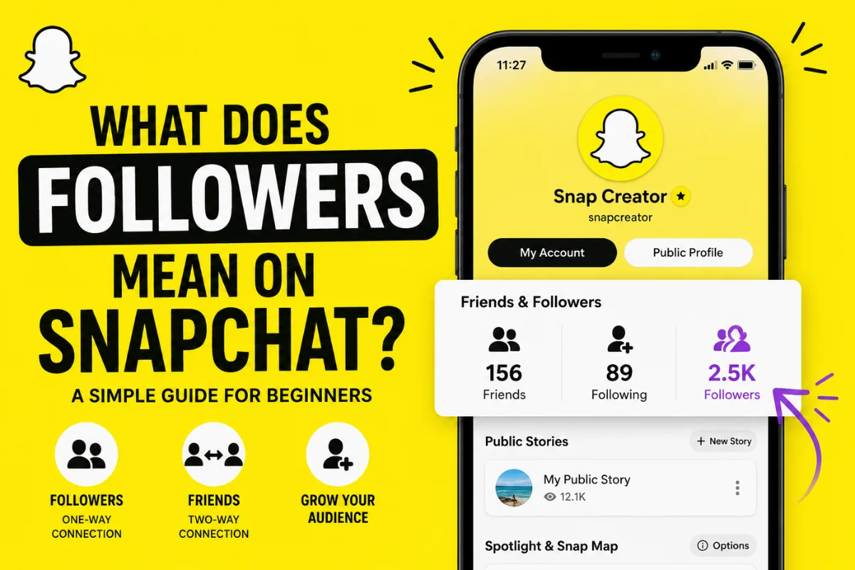 What Does Followers Mean on Snapchat