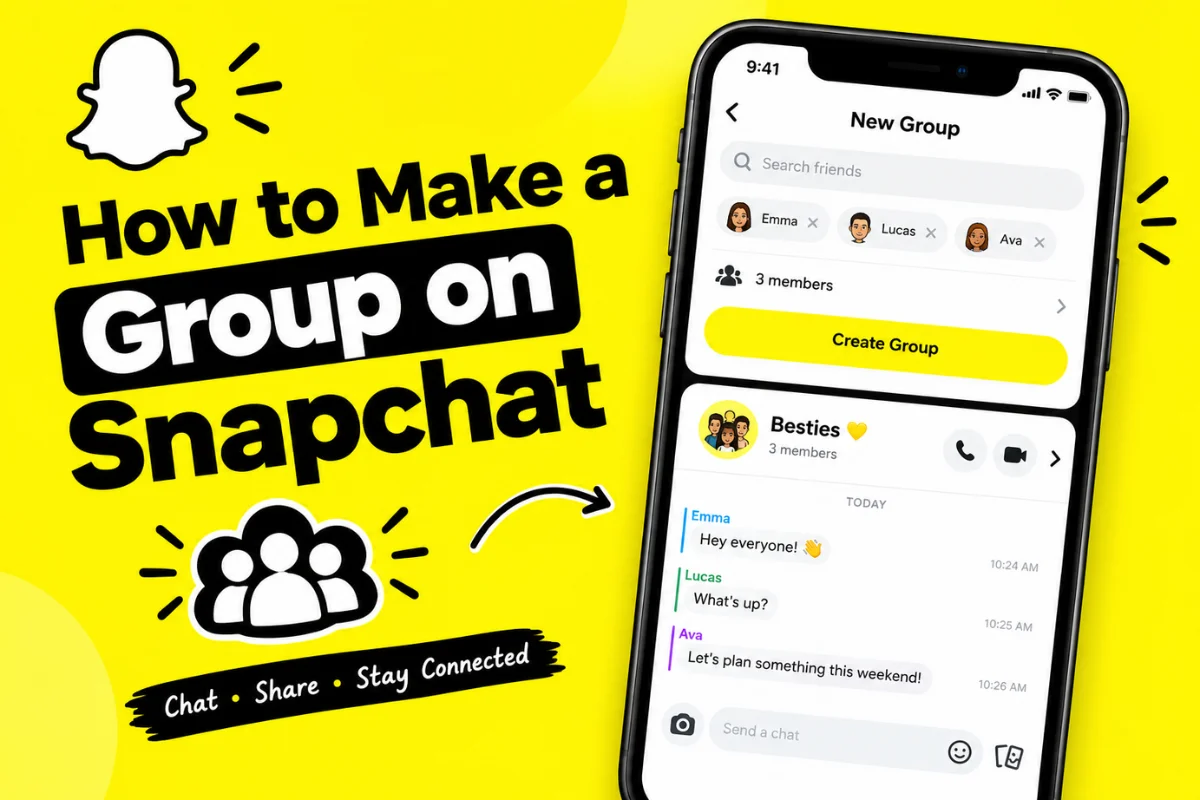 How to Make a Group on Snapchat