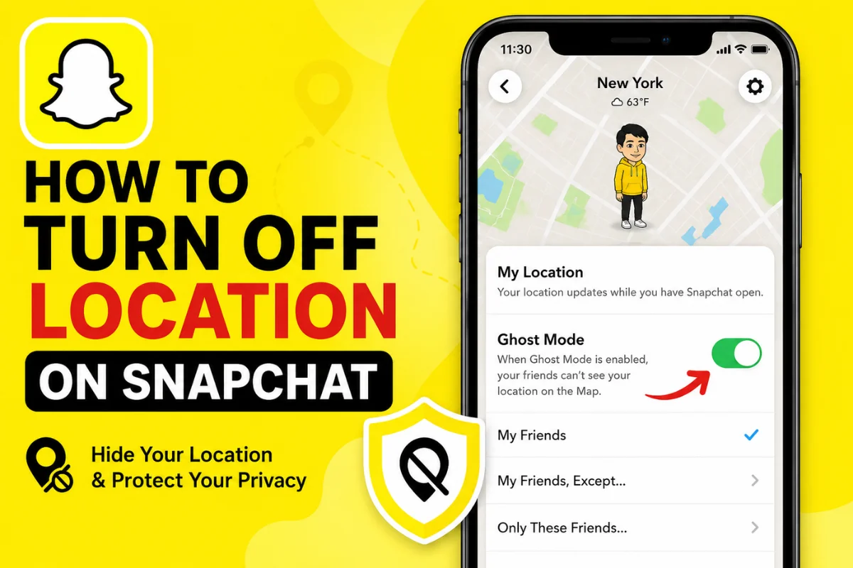How to Turn Off Location on Snapchat