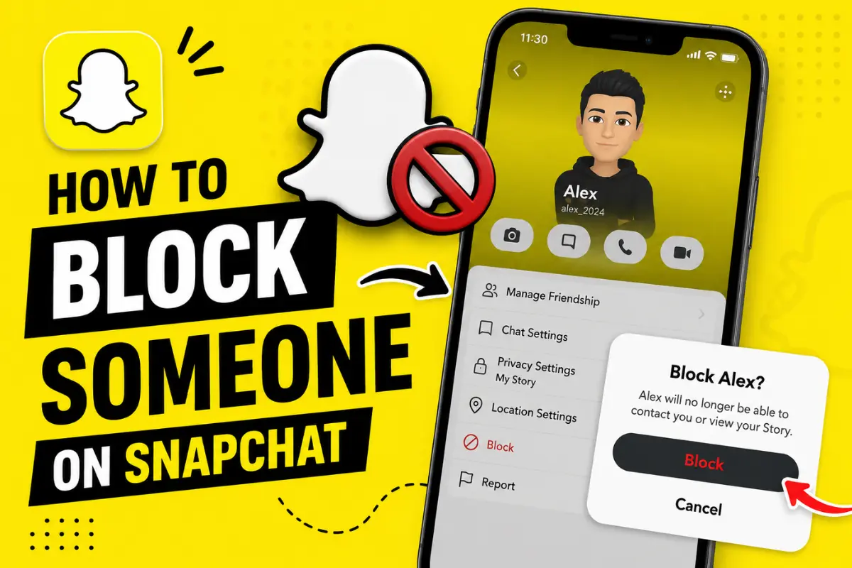 How to Block Someone on Snapchat