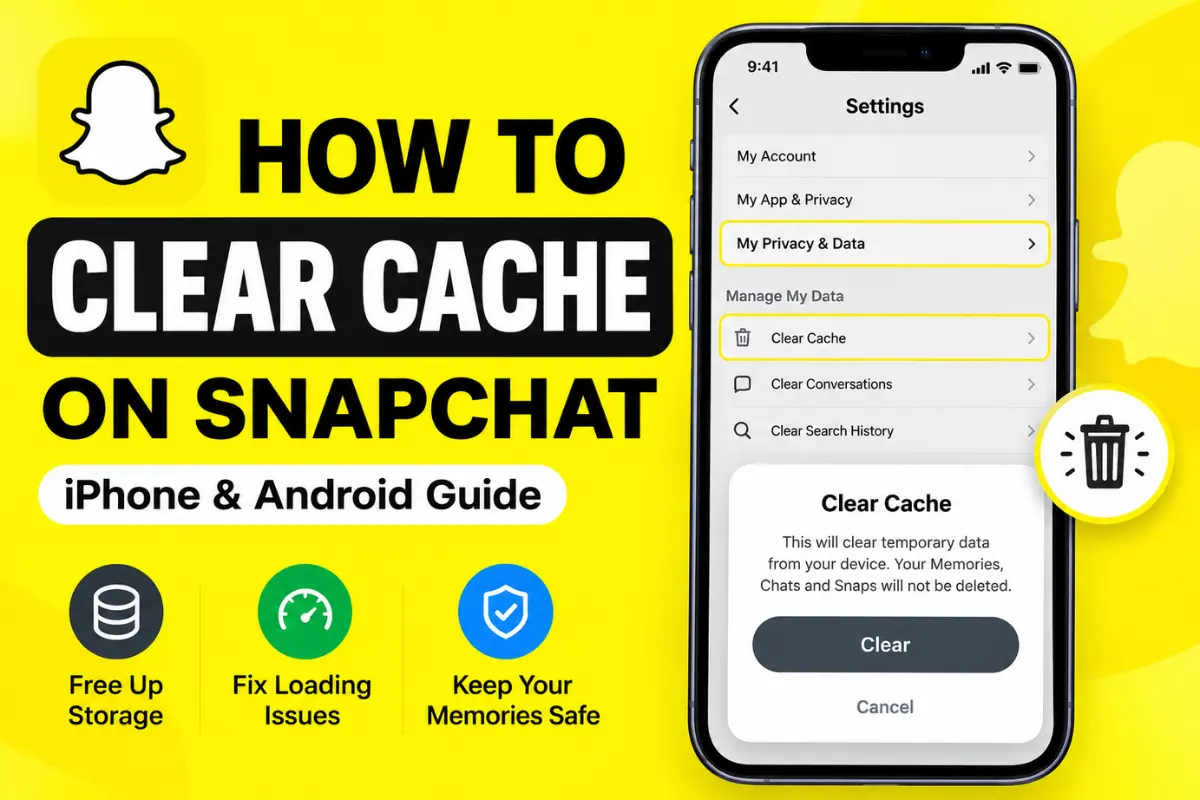How to Clear Cache on Snapchat
