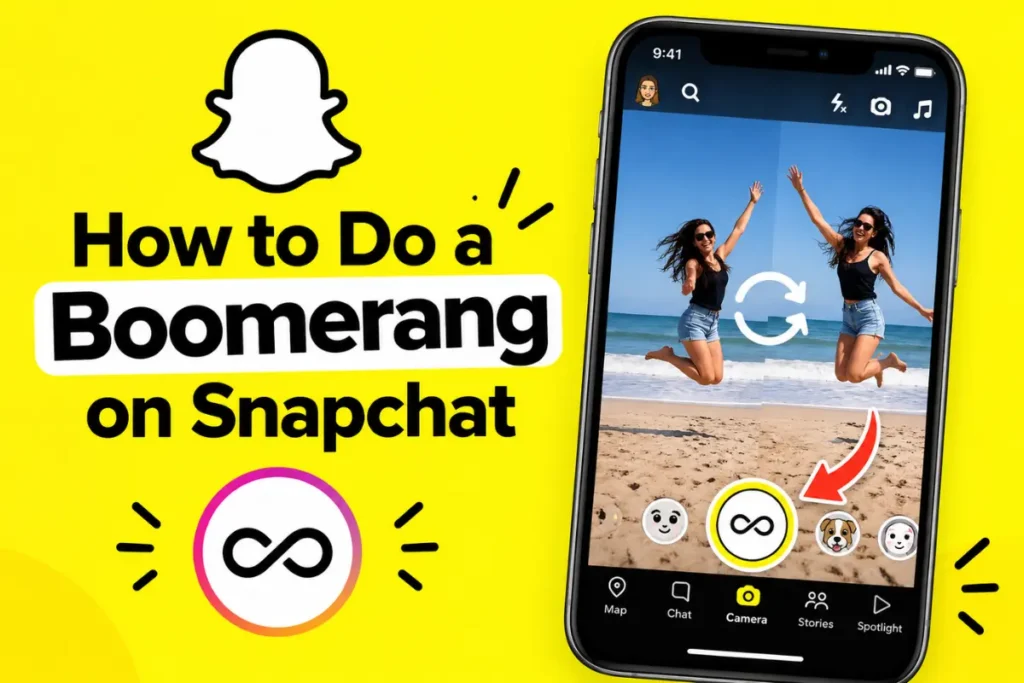 How to Do a Boomerang on Snapchat