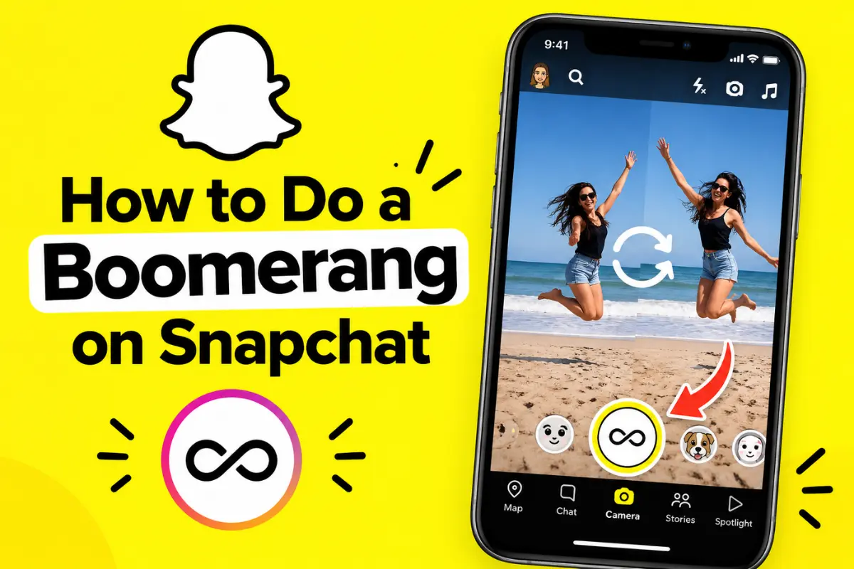 How to Do a Boomerang on Snapchat
