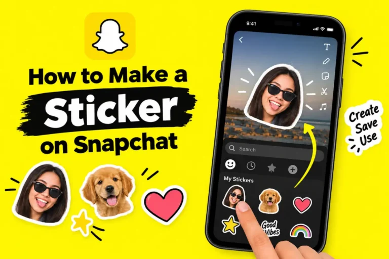 How to Make a Sticker on Snapchat