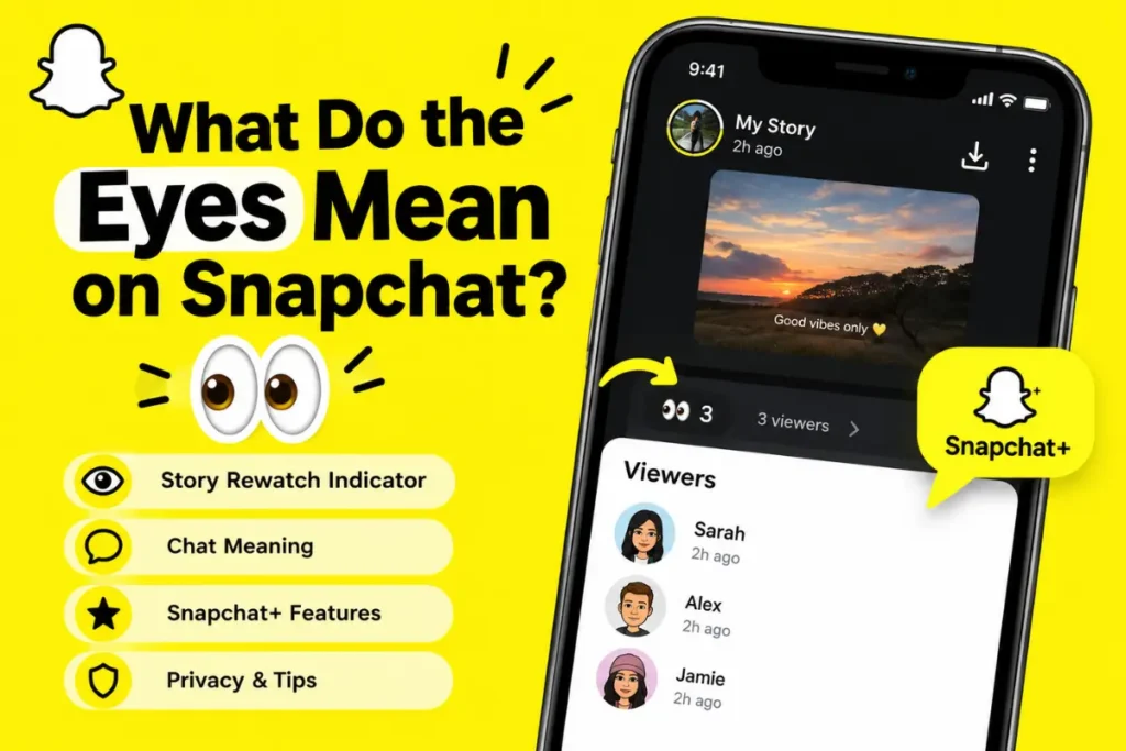What Do the Eyes Mean on Snapchat