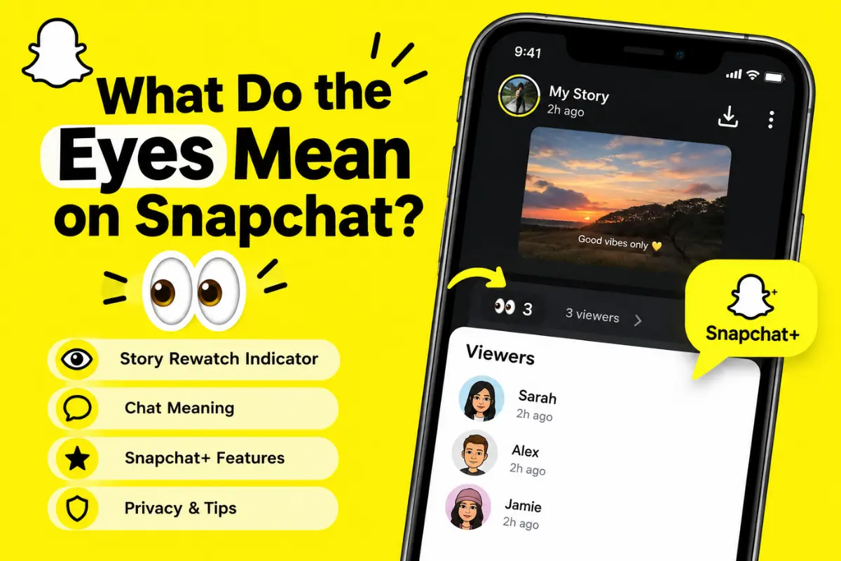 What Do the Eyes Mean on Snapchat